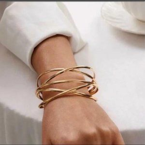🆕3/$30 Gold Cuff Bracelet